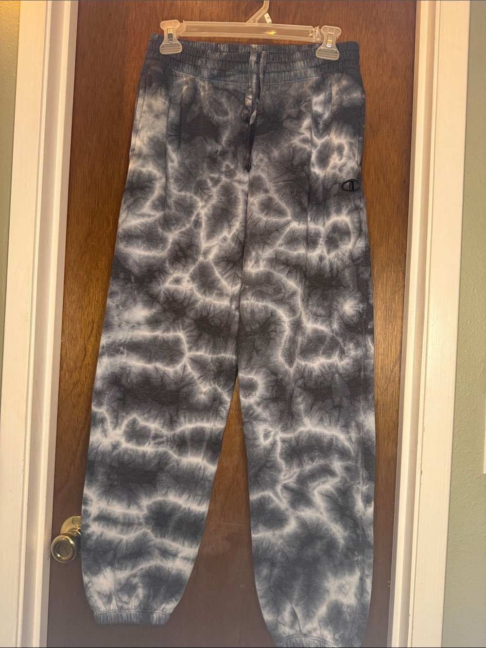 Champion Gray Tie-Dye Sweatshirt & Joggers